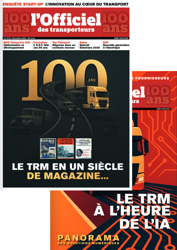 L'officiel des transporteurs n°3178 + Supplément "Panorama des solutions numériques"